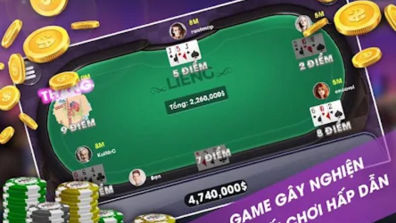 Ba trường hợp đặt thưởng Liêng giống với tựa game nổi tiếng Xì Tố